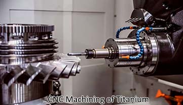 Gia công CNC chính xác của hợp kim Titan