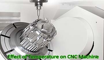 Ảnh hưởng của nhiệt độ đến độ chính xác của máy CNC