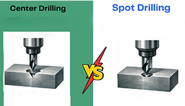 Sự khác biệt giữa mũi khoan định tâm và mũi khoan tâm: Ứng dụng trong máy CNC