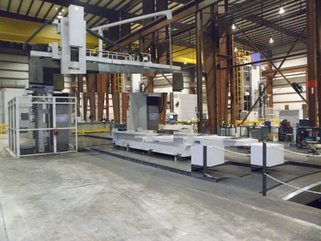 Heavy Duty CNC Machine in Workshop Heavy Duty CNC Machine in Workshop